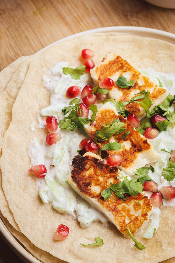 Wrap Halloumi et grenade