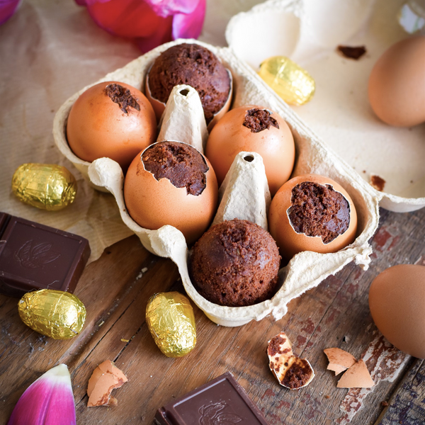 Les œufs de Pâques en chocolat