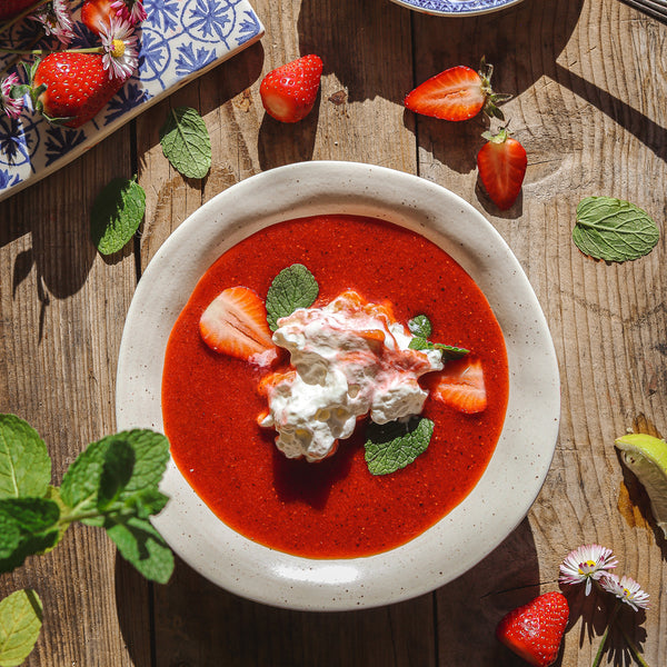 soupe de fraise image