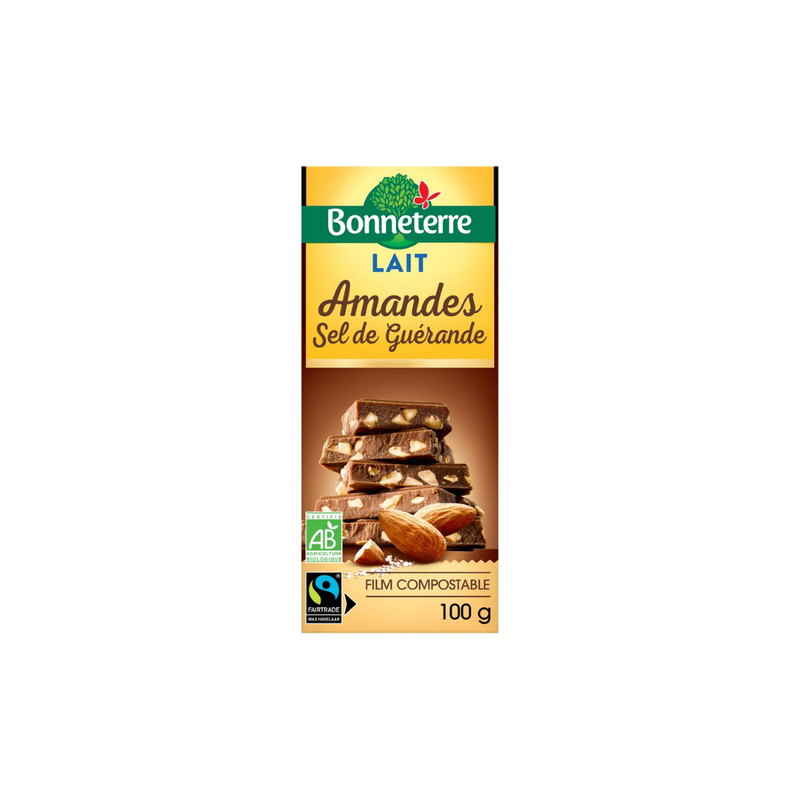 CHOCOLAT LAIT AMA SEL GUERANDE 100G