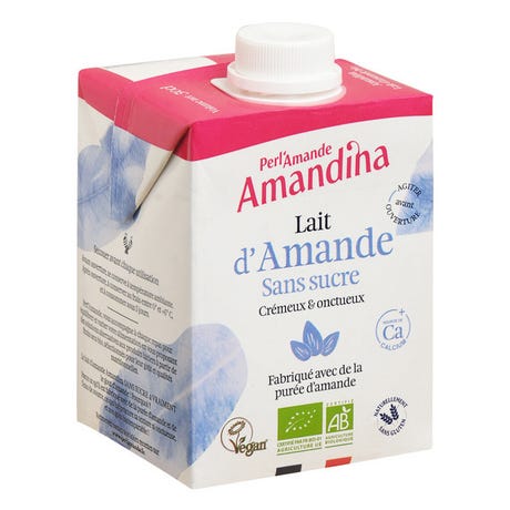 LAIT AMANDE BIO SS SUCRE 50CL