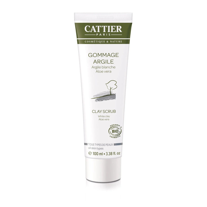 GOMMAGE ARGILE BLANCHE 100ML CATTIE
