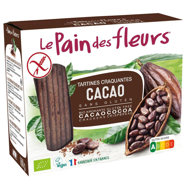 SS GLUTEN CACAO 160G PAIN DES F