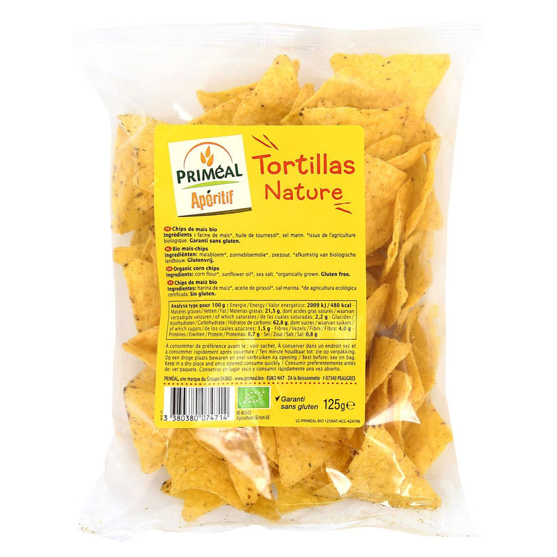 TORTILLAS NATURE 125G