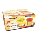 Flan vanille nappé caramel 4x100g
