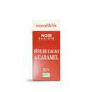 Tablette de chocolat noir plaisir Fève de Cacao & Caramel