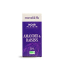 Tablette de chocolat noir - Amande et raisins