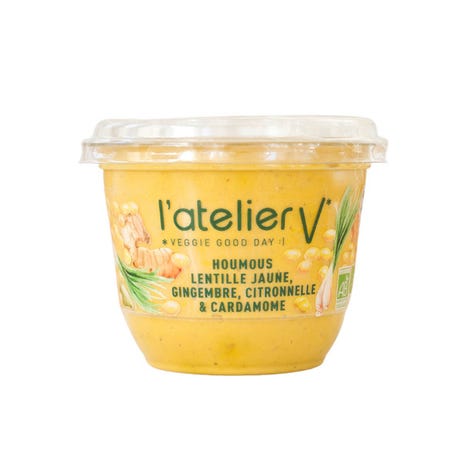 HOUMOUS LENTILLES GING.CITRON 150GR