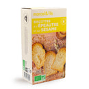 Biscottes à l'épeautre et au sésame