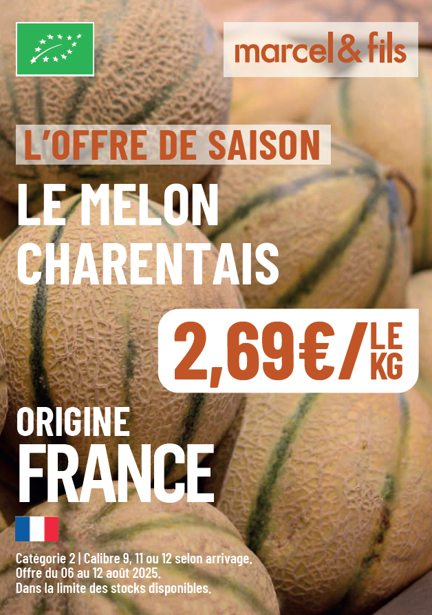 Melon Charentais bio