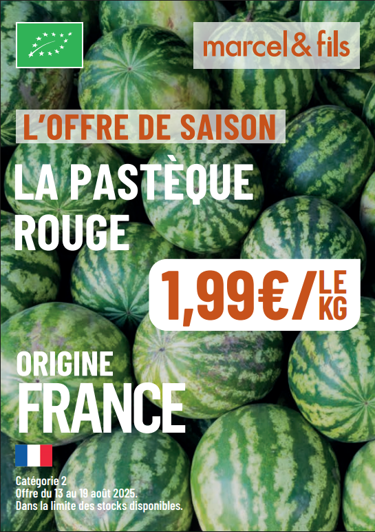 Pastèque rouge