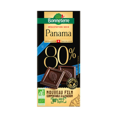 CHOCOLAT NOIR ORIG PANAMA 80% 80G