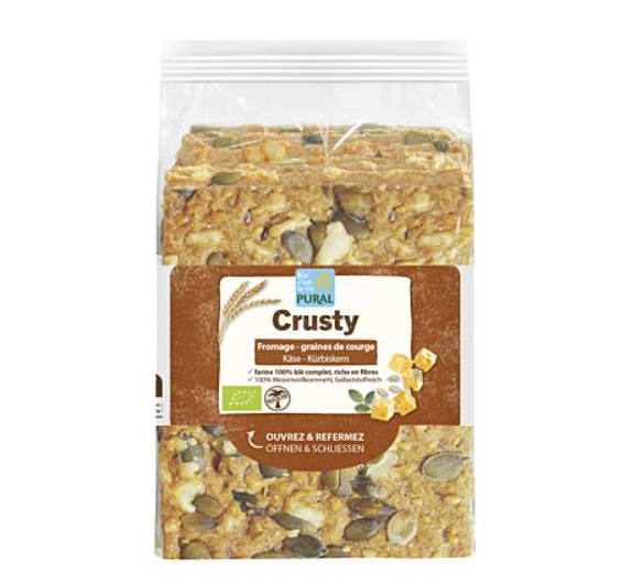 CRUSTY FROMAGE GRAINE DE COURGE 200