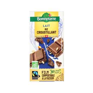 CHOCOLAT LAIT RIZ CROUSTILLANT