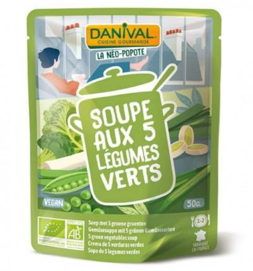 SOUPE 5 LEGUMES VERTS 50CL