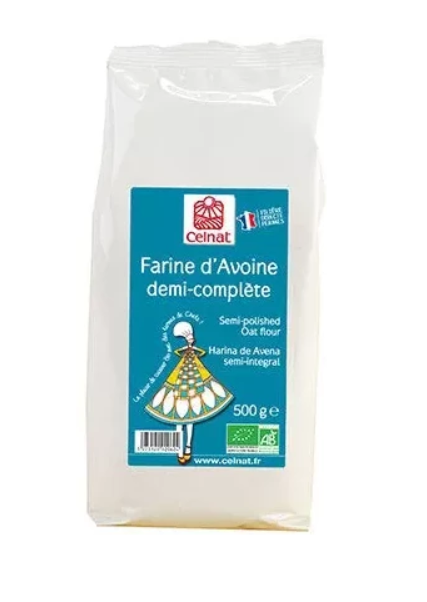 FARINE D'AVOINE 500G CELNAT