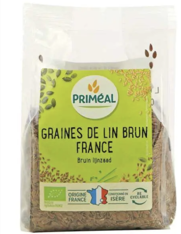 GRAINE DE LIN BRUN 250 GR