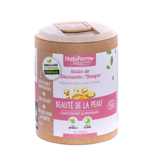 HUILE DE BOURRACHE ONAGRE 120CAP CD