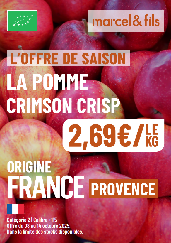 Pomme Crimson crisp