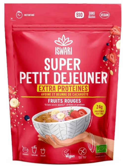 SUPER PETIT DEJ PROT FRUITS ROU 360