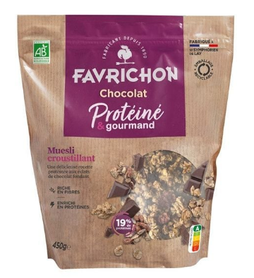 MUESLI CROUST PROTÉINÉ CHOCO 450G