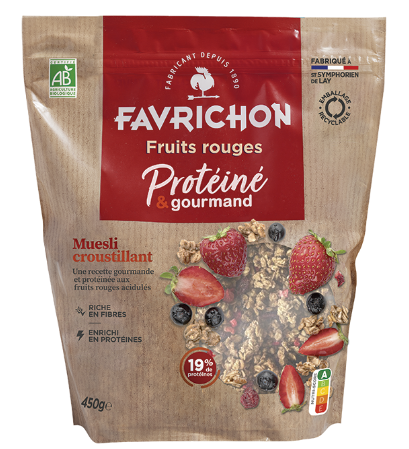 MUESLI CROUST PROTÉINÉ FRUITS 450G