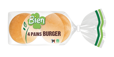 PAINS BURGER X4 200GR BIEN