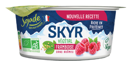 SKYR VEGETAL FRAMBOISE 150GR
