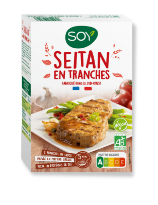 Seitan en tranches 2 x 125 g