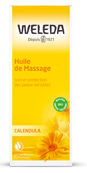 HUILE DE MASSAGE CALENDULA 100ML