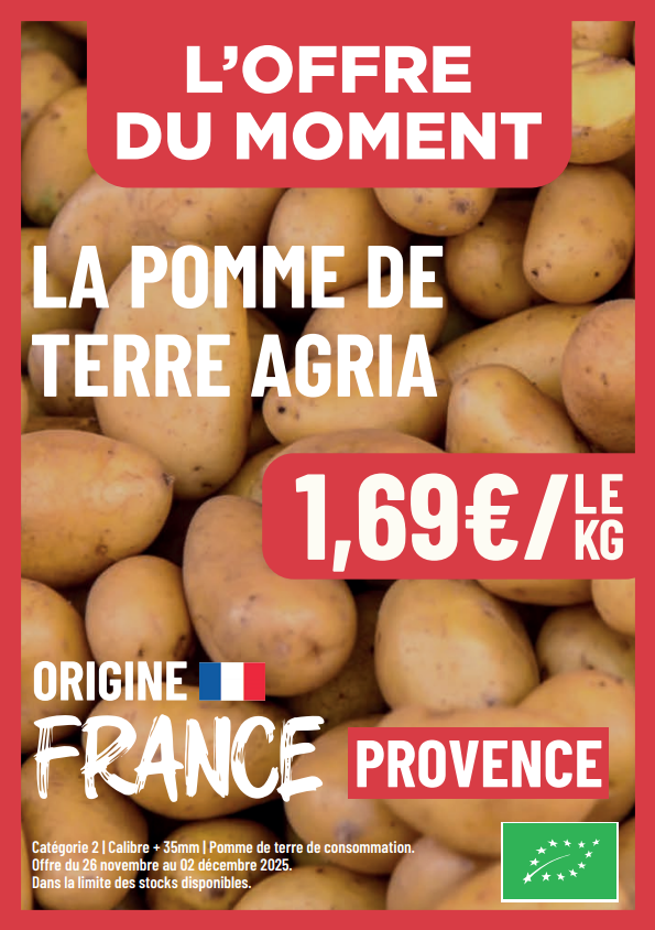La pomme de terre agria