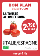Tomate allongée Roma