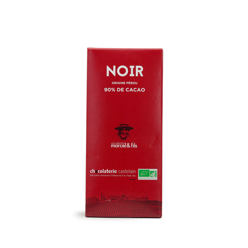 Chocolat NOIR 90% Pérou