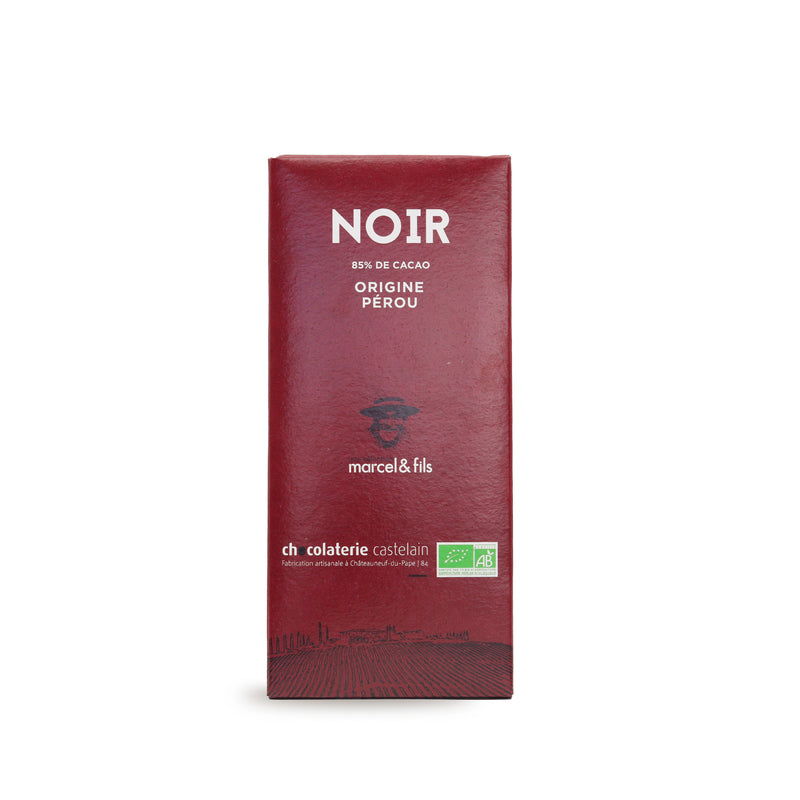 Chocolat NOIR 85 % Pérou