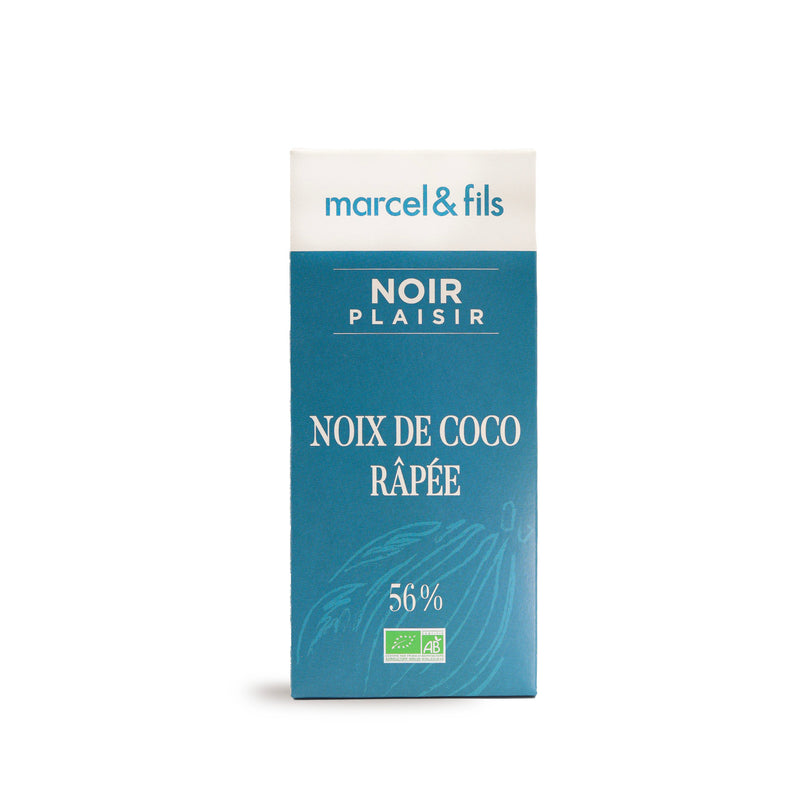 Chocolat NOIR Noix de coco râpée