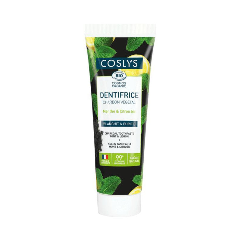 DENTIFRICE CHARBON MENTH/CITRON 100