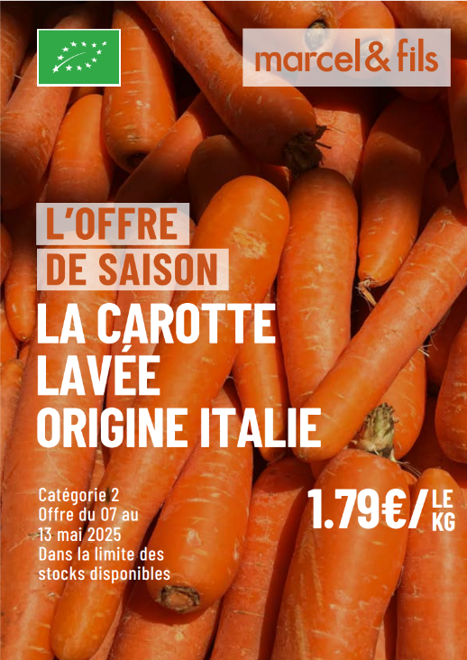 La Carotte lavée