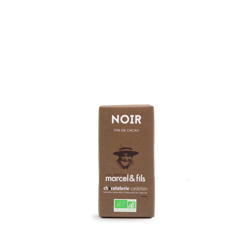 Mini tablette Chocolat NOIR 70%