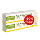 Lot de 2 dentifrices Dentargile Citron