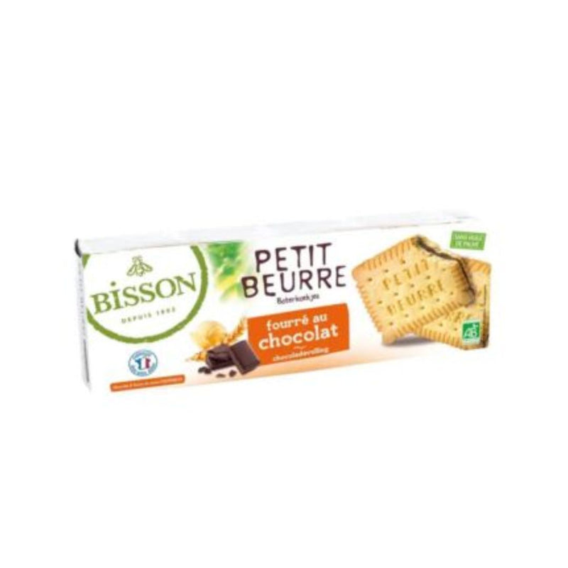 Petit beurre fourré au chocolat
