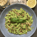 pâtes fondantes à l'avocat