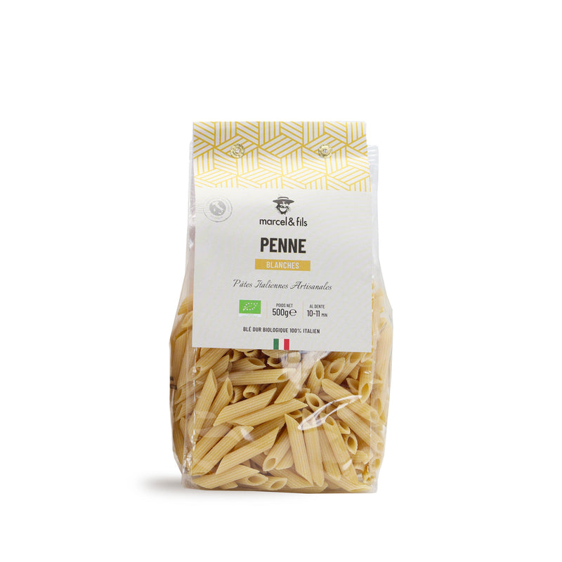 Penne blanches