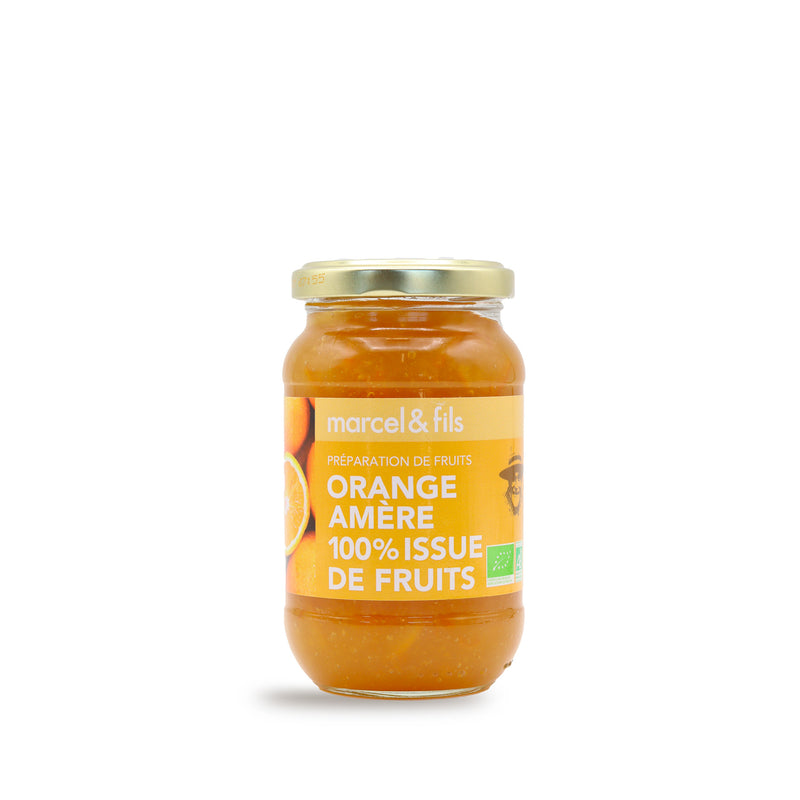 Préparation d'orange amère 100% fruits