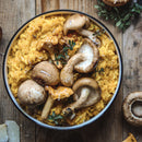 risotto butternut champignon