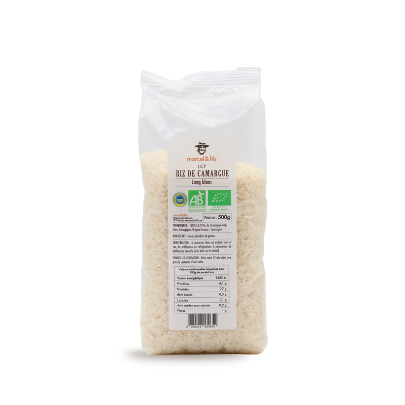 Riz long blanc de Camargue