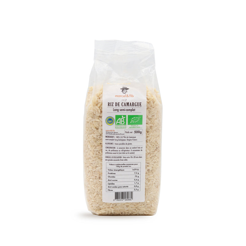 Riz long semi-complet de Camargue