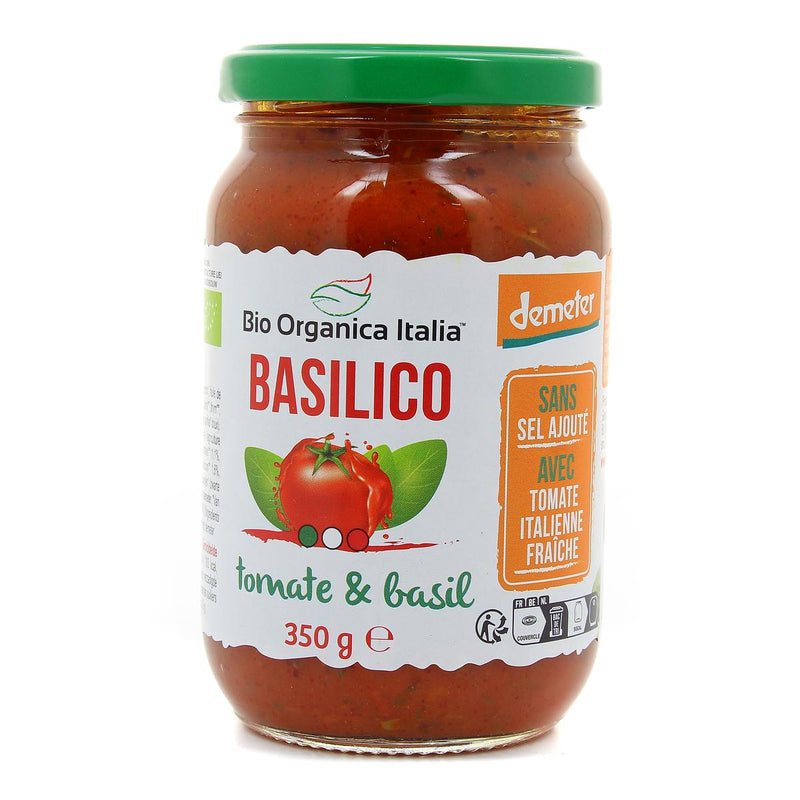 SAUCE TOMATE BASILIC 350g