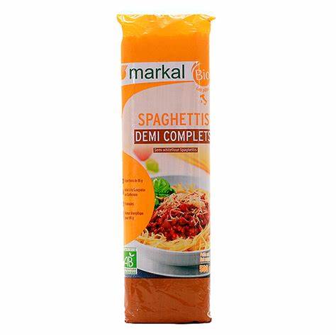 SPAGHETTI 1/2 COMPLET 500G MARKAL