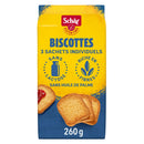 SS GLUTEN BISCOTTES 260G  SCHAR