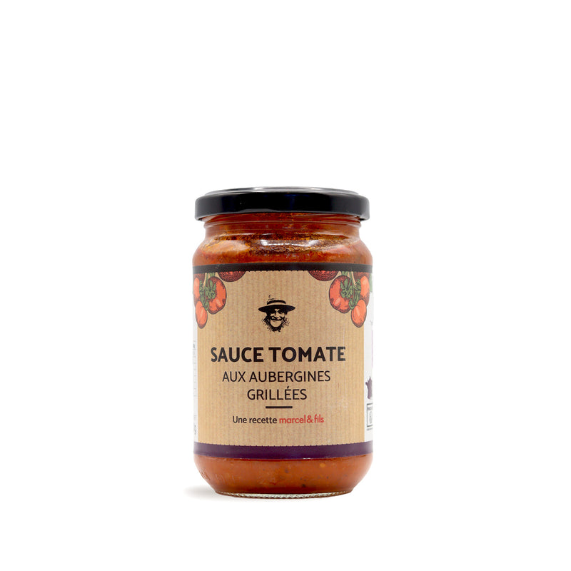 sauce tomate aux aubergines grillées Marcel et Fils